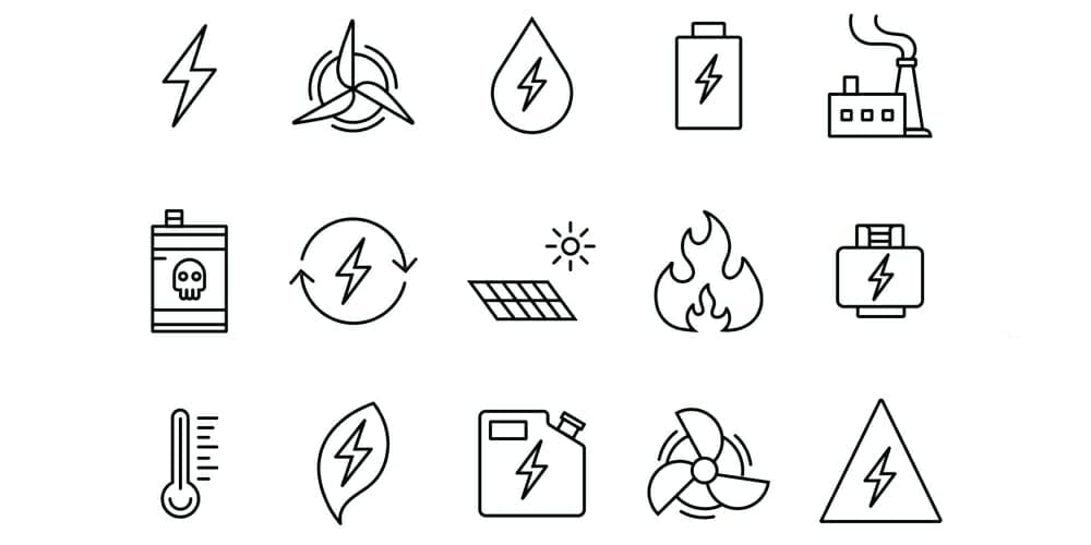 Energy Icon Vector