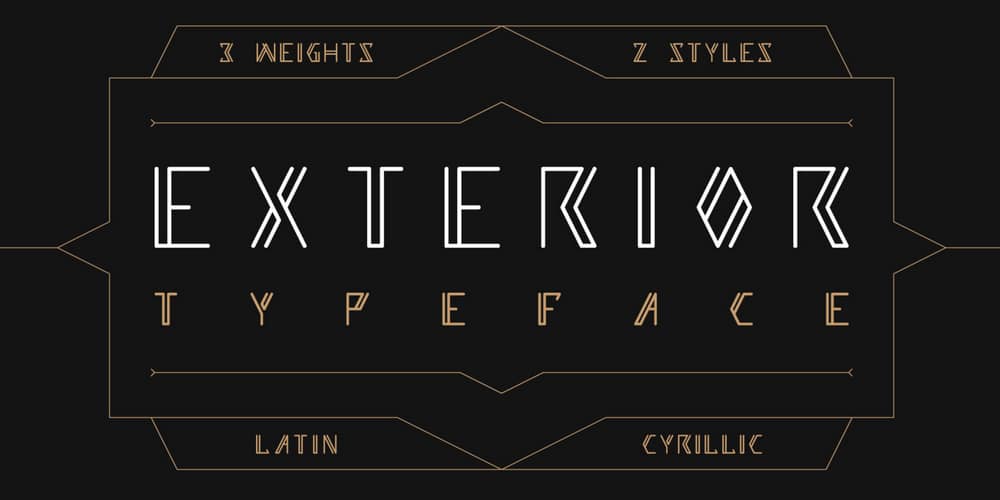 Exterior Typeface