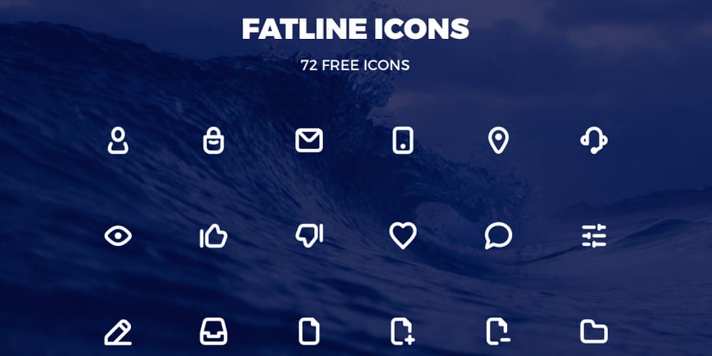Fatline Free Icons