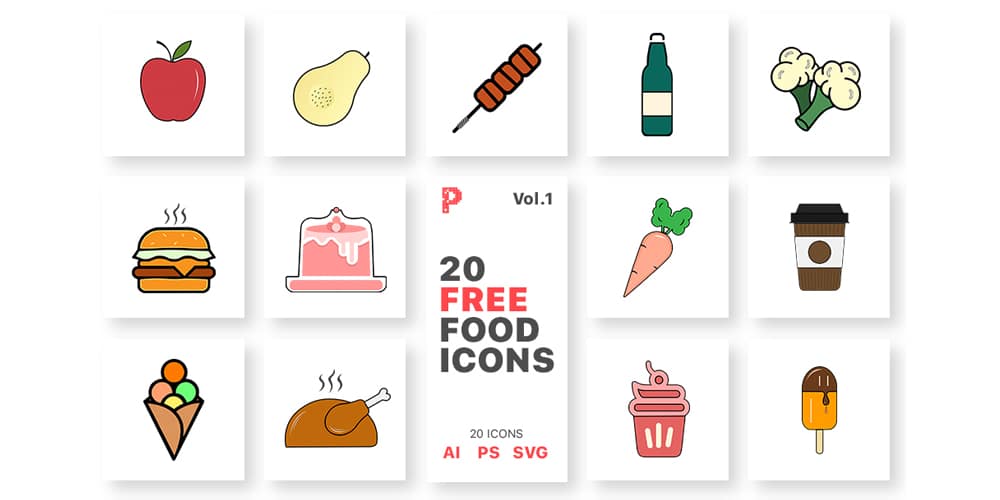 Food-Vector-Icons