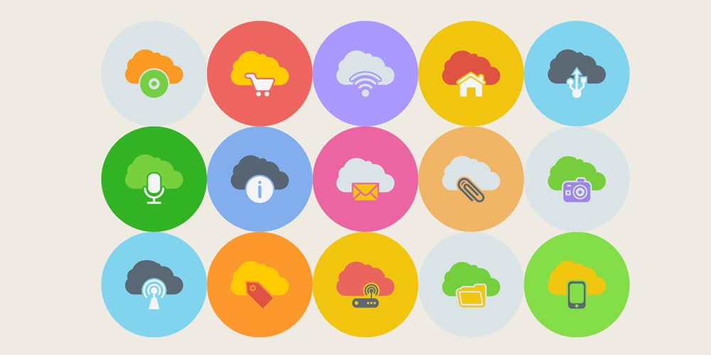 Free Clouds Multimedia Icons 