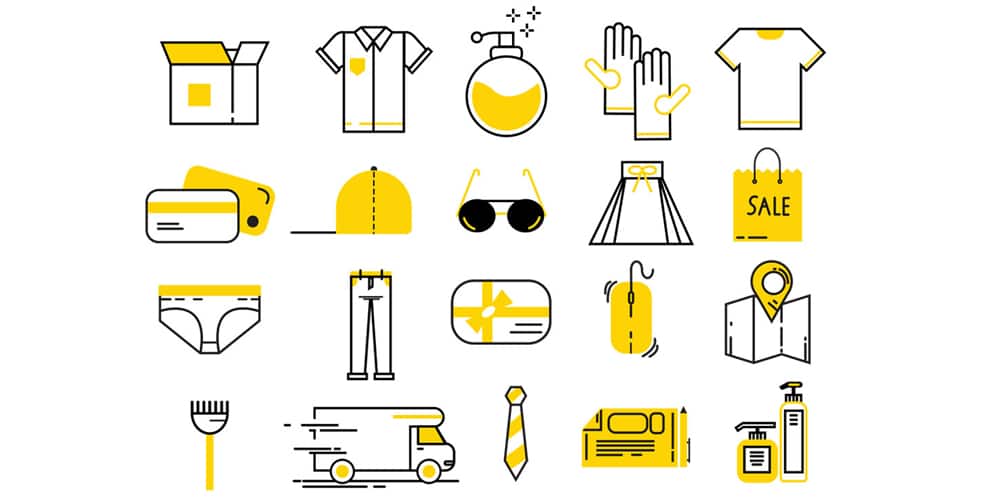 Free-Flat-Shopping-Vector-Icons