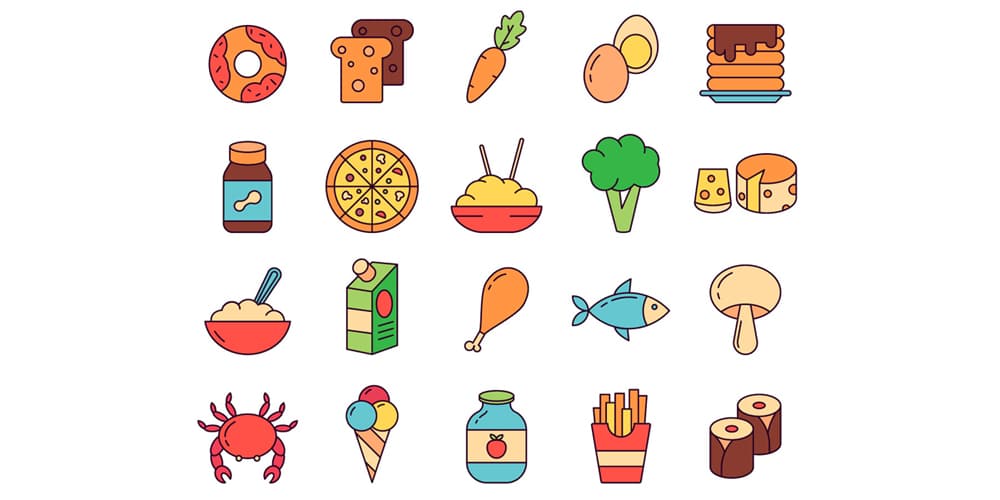 Free Food Vector Icons