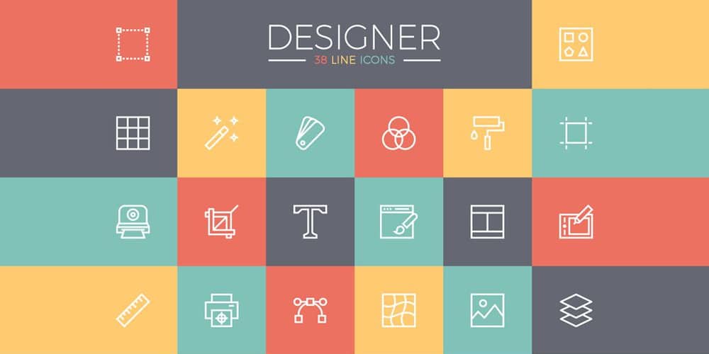 Free Line Icons for Designers