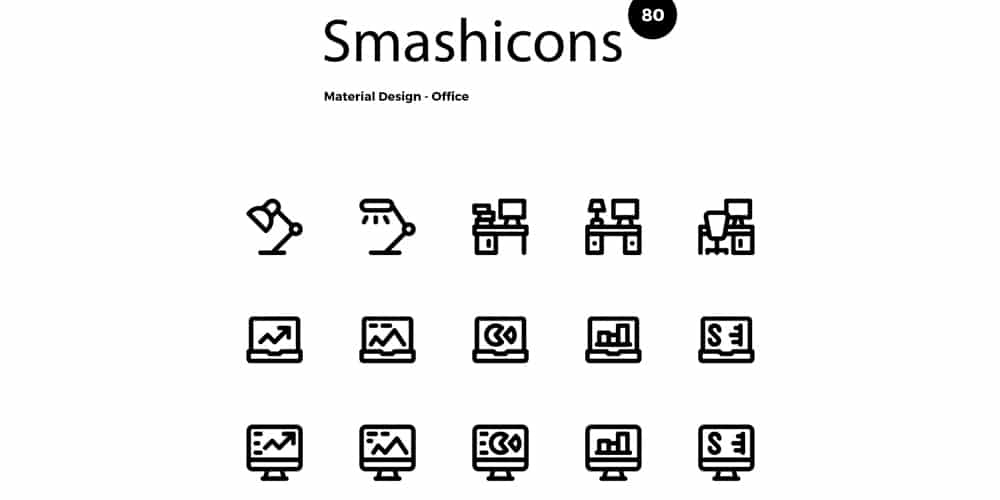 Free Material Office Icons