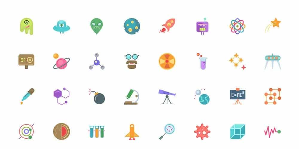 Free Science Icons