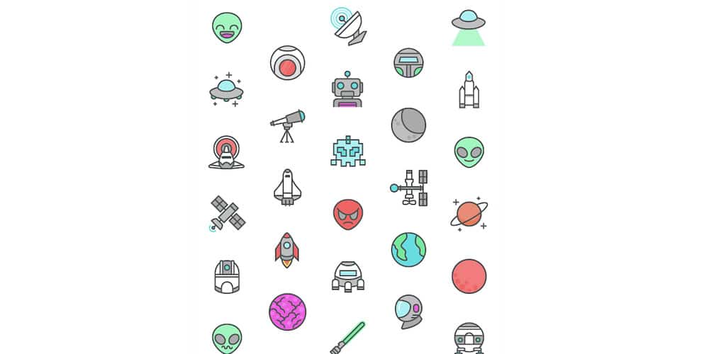  Free Space Icons