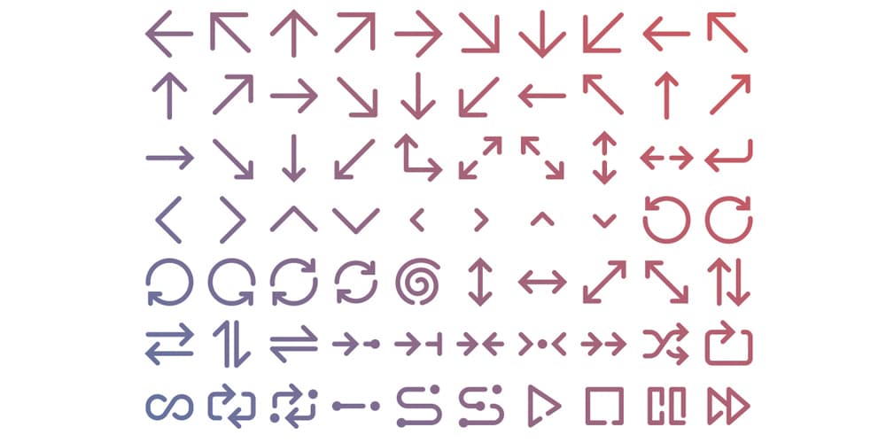 Free-Tidee-Symbols-and-Arrows-icons