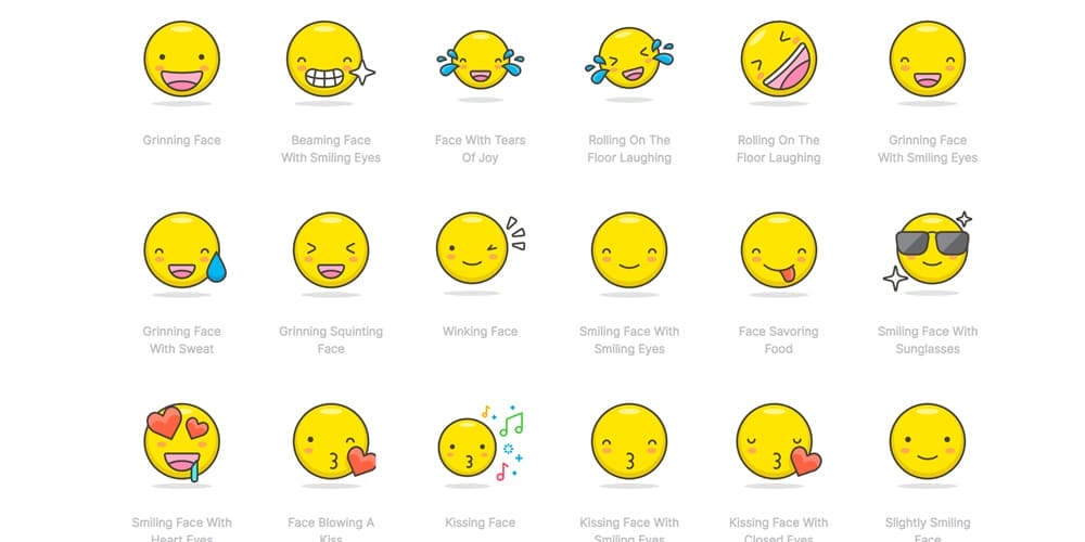 Free Vector Emoji Illustrations