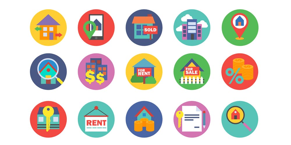 Free Vector Real Estate Icons