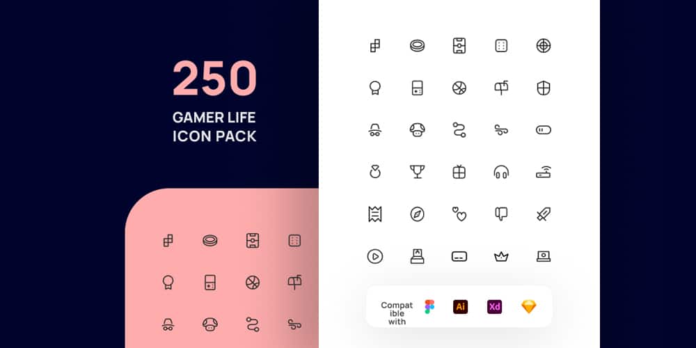 Gamer Life Icons