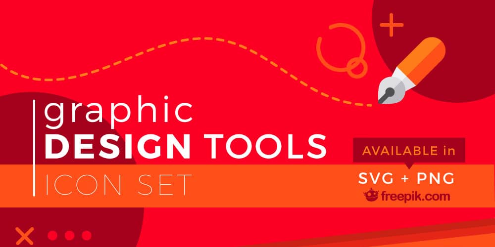 Graphic Design Tools Icons