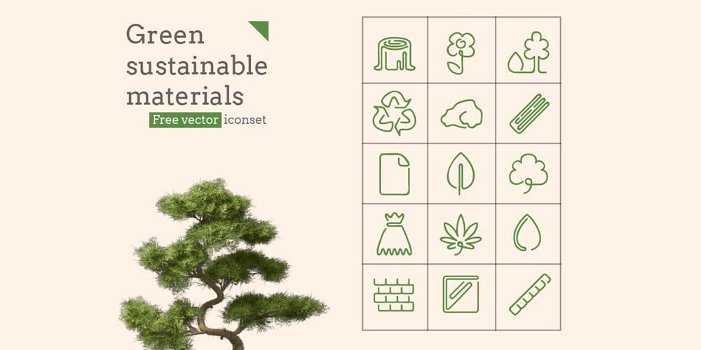 Green Sustainable Icons