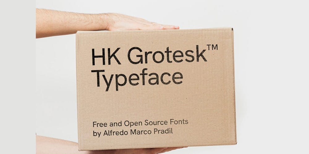 HK Grotesk Typeface