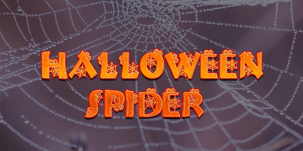 Halloween Spider Font