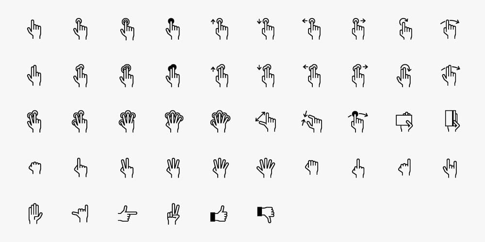 Hand-Gestures-IOS-Tab-Bar-Icons