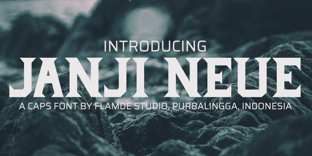 Janji Neue Typeface