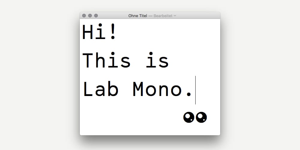 Lab Mono