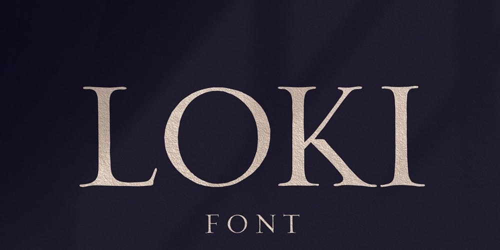 Loki Sans Serif Brush Font