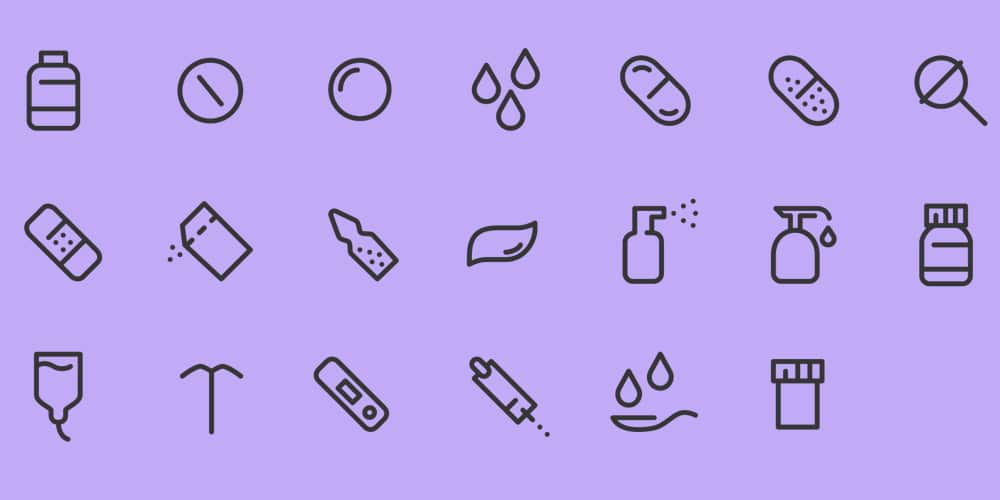 Medical and Pharma Icons