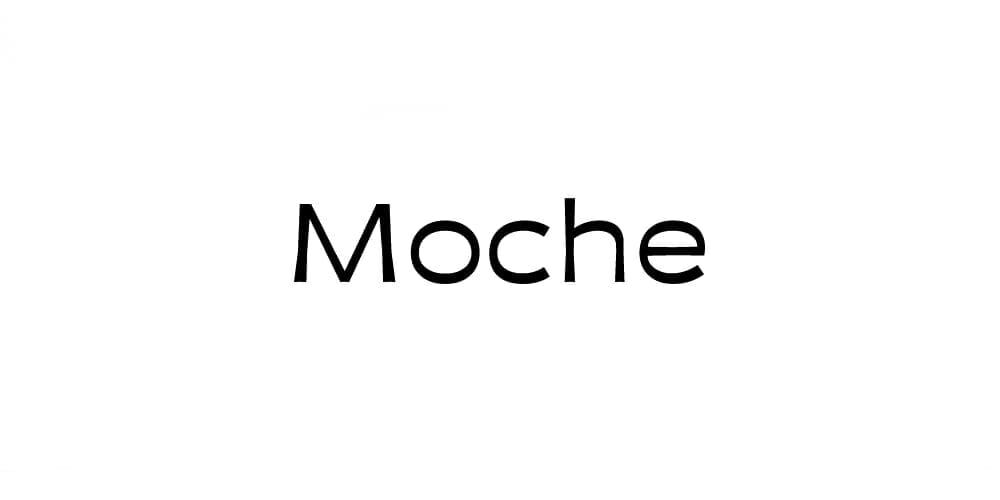 Moche Typeface