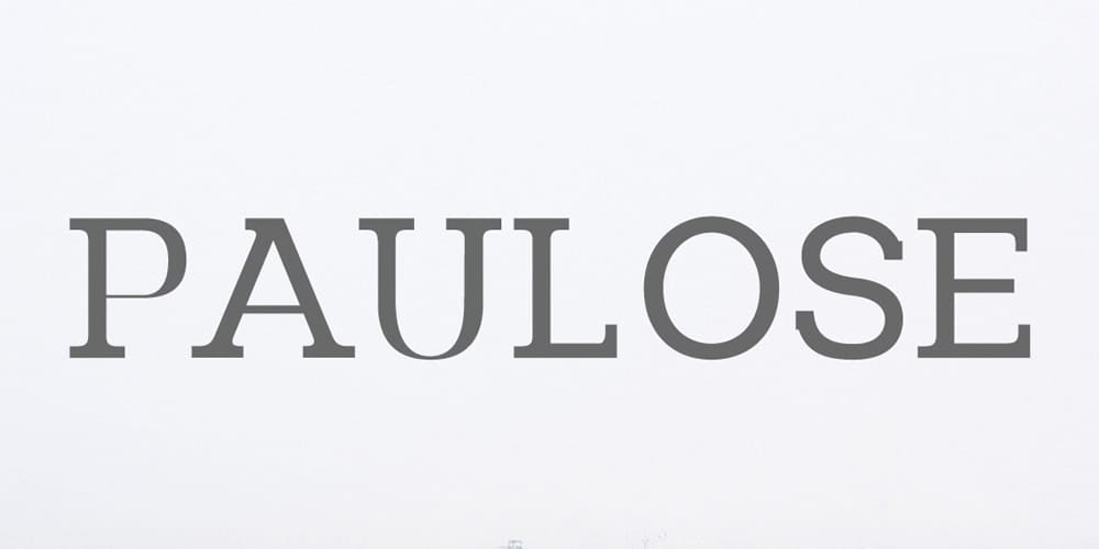 Paulose Font