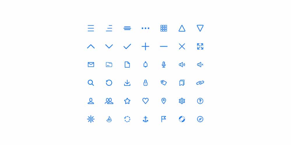 Sailor UI Icons