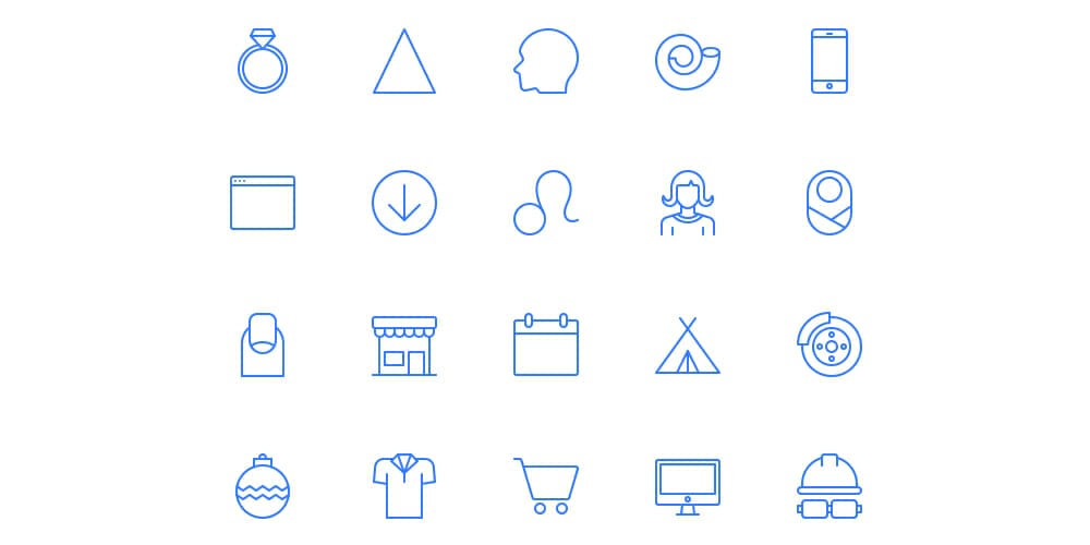 Sleekons Minimalist Line Vector Icons