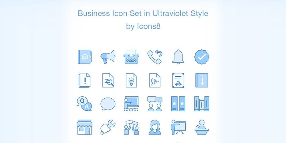 Ultraviolet-Business-Icons