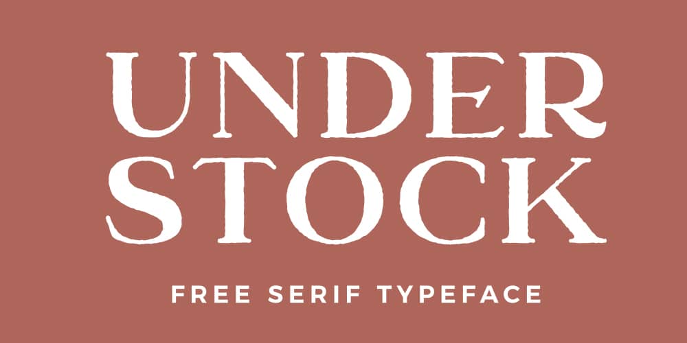 Understock Vintage Serif Font