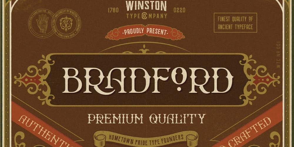 WT Bradford Font