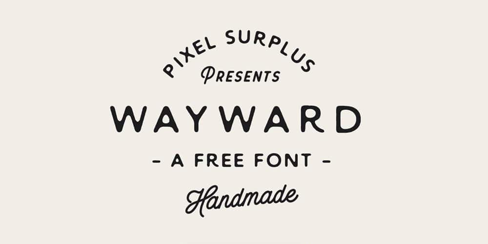 Wayward Font