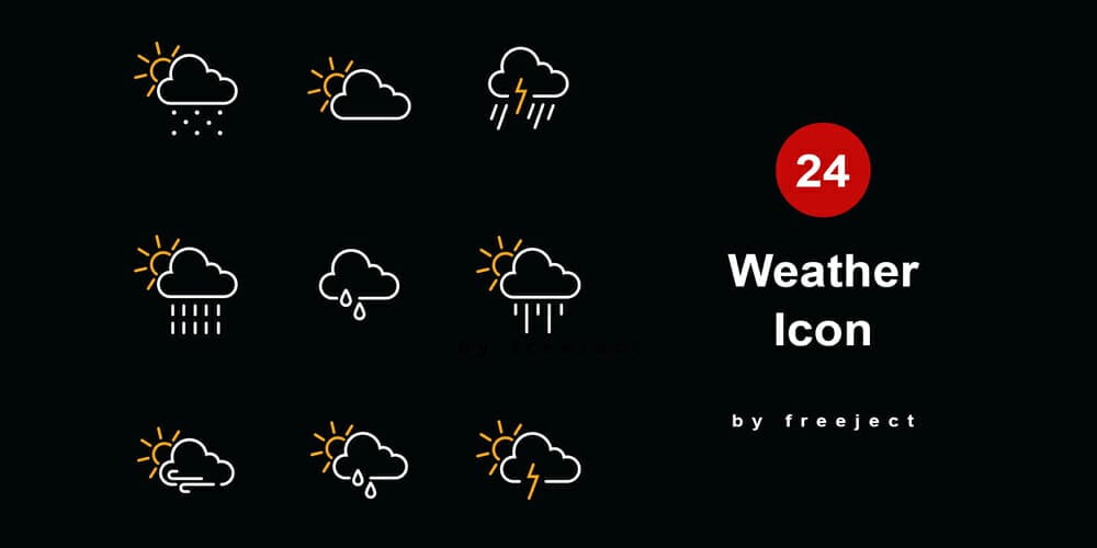 Weather Icon Vector Collection