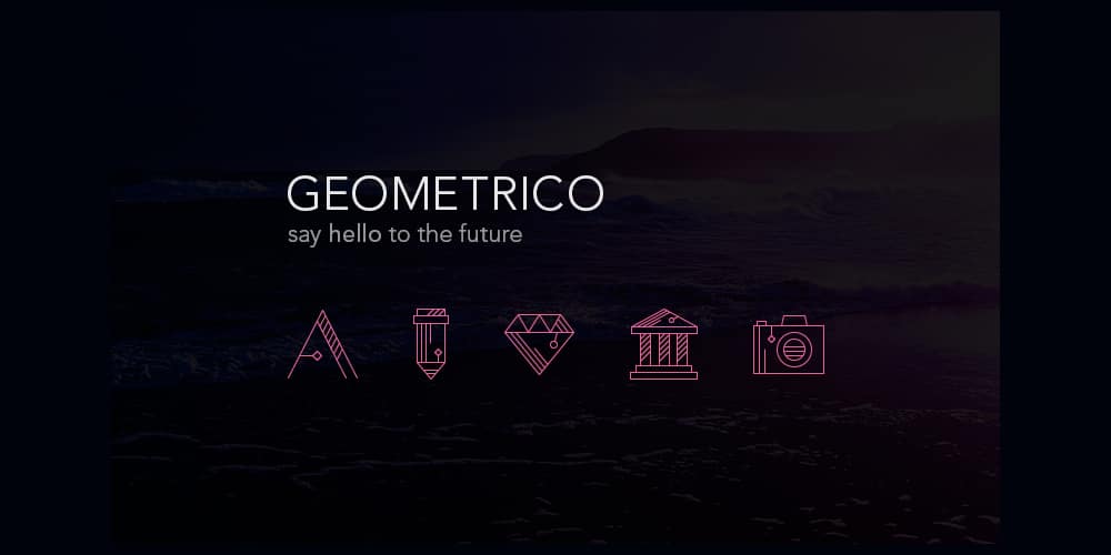 Geometrico - Free Line Icons