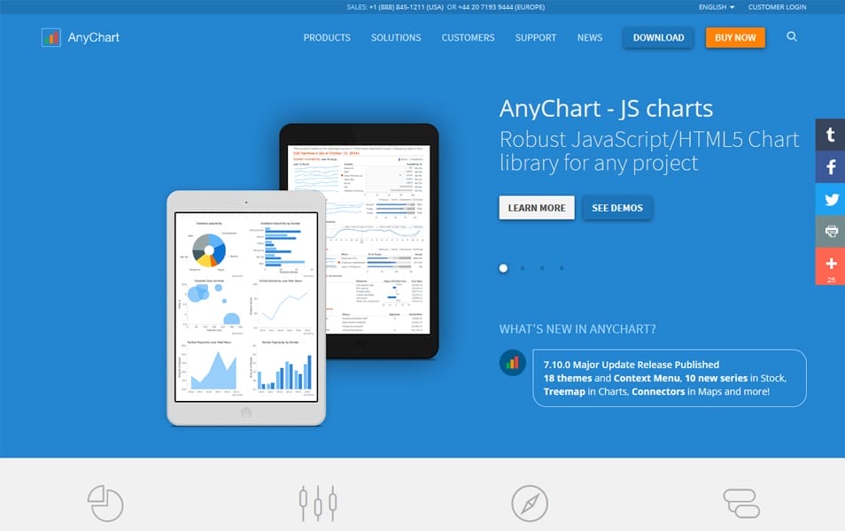 50+ Best JavaScript Charting Libraries » CSS Author