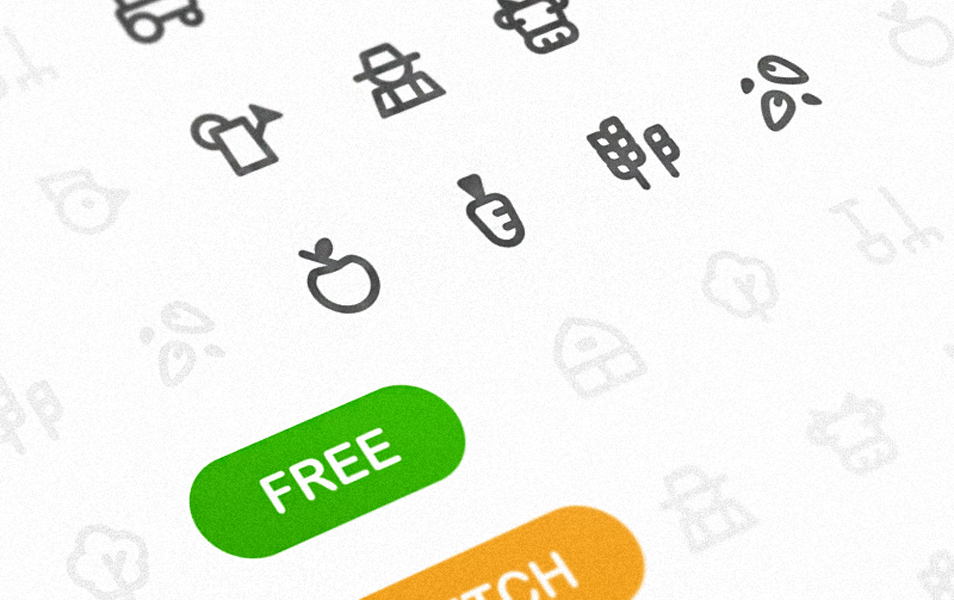 Free Farm Vector Icons