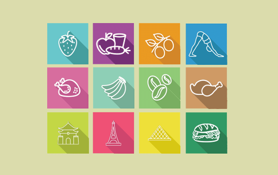 Free Flat Shadows Icon