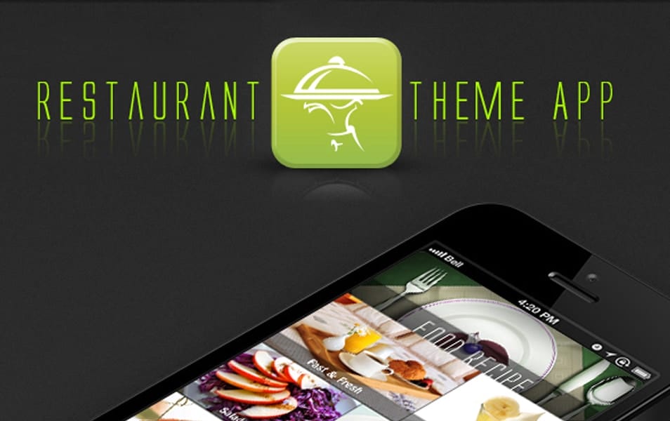 Free Menu App Restaurant PSD
