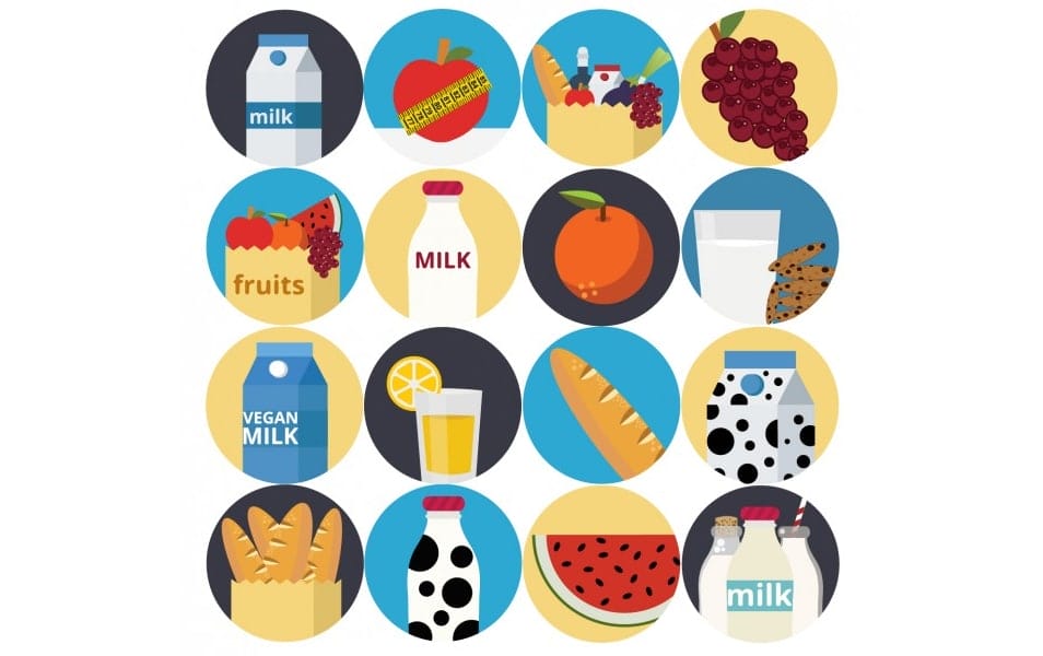 Healthy Food Illustrations
