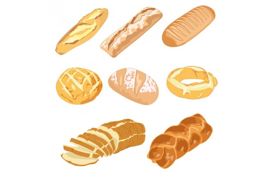 Illustrated Delicious Bread