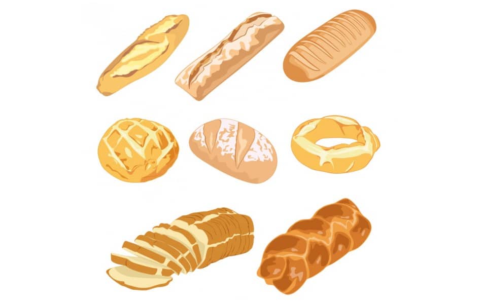 Illustrated Delicious Bread