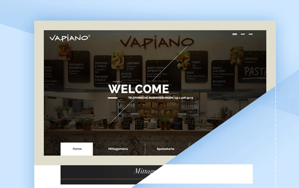 Restaurant mockup FREE PSD