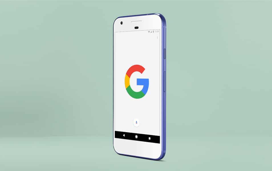 Google Pixel Psd Mockup