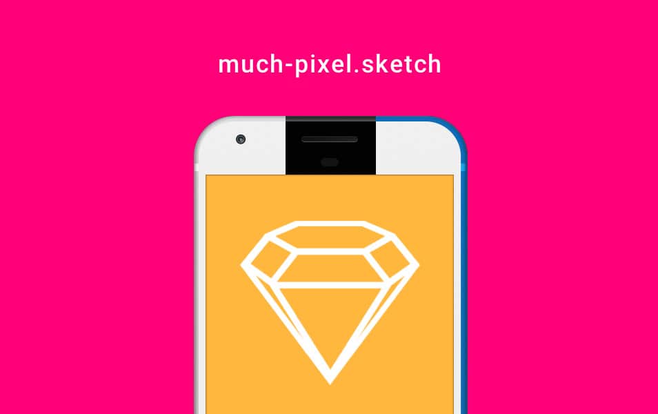 Google Pixel Sketch Mockup