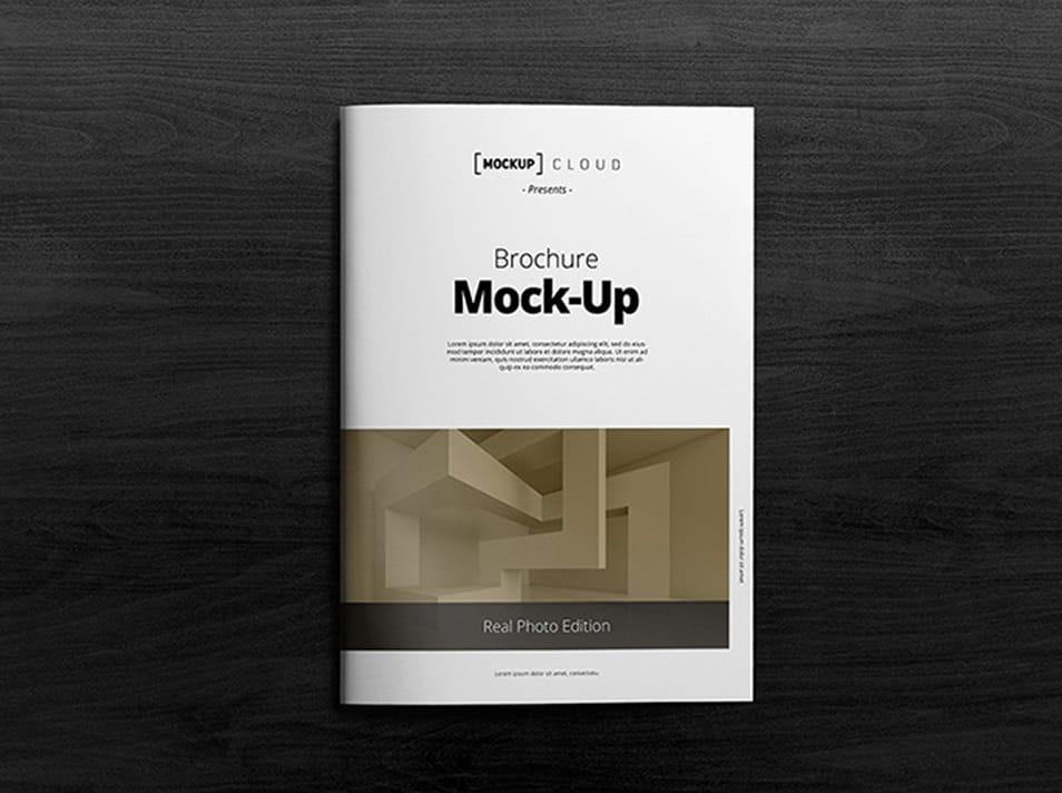 A4 Brochure Mockups