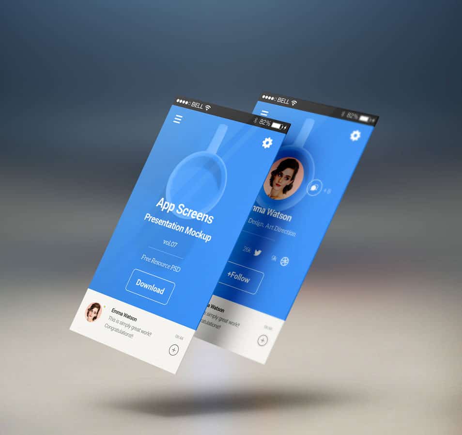 Perspective App Screens MockUp 7