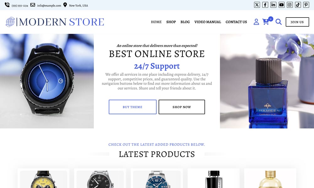 Ecommerce Modern Store