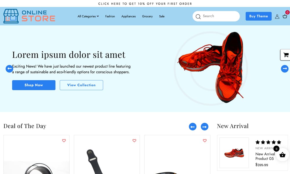 Ecommerce Online Store