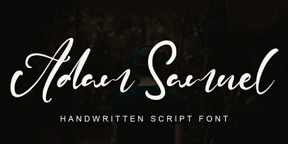 Adam Samuel Script Font