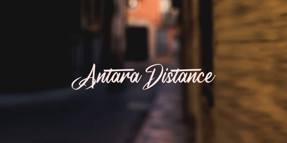 Antara Distance Font